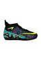 565 Unisex Football Shoes with Black Turquoise Patterned Socks