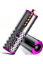 Mini Traveling Automatic Curling Iron Electric Rotating Wireless Hair Curler Rechargeable Cordless C - 4