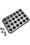Nonstick Muffin Cheesecake Pan 24 Cup with Removable Bottom lids Cupcake Baking tray Mini Cheesecake