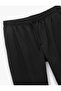 Slim Fit Trousers with Lace-Up Waist and Folded Legs Relaxed Cut Pocket Detail - 5