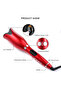 Auto-Rotating Ceramic Hair Curler LCD Temperature Automatic Curling Iron - 3