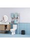 Over The Toilet Storage Bathroom Space Saver Rack, 3-Shelf Stable Anti-Tilt Multifunctional Bathroom - 3