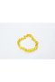 Honey Colored Natural Cut Drop Amber Baby Bracelet