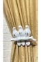 Curtain Rail Curtain Accessory Polyester Casting Premium Lever Curtain Holder 1Pcs - 2