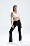 Women's High Waist Spanish Leg Leggings - 5