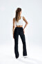 Women's High Waist Spanish Leg Leggings - 7