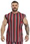 Oversize Sleeveless T-Shirt Fitness Training Top 2351