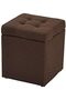 FFD Ottoman Storage Foot Stool - Multifunction Bench Seat With Footrest and Toy Box - Shoe Ch