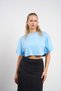 Women's Crop Short Sleeve Summer T-Shirt 36-42 |   25191