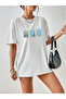 Unisex Oversize White Combed Cotton T-Shirt Van Gogh Humorous Design Printed T-Shirt Short Sleeve Combed Cotton T-Shirt - 7
