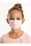 YU WELL 100PCS Disposable Medical Face Mask for Kids, BFE 95% 3 Layer Solid Color (Pink) - 2