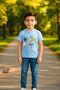 Children's Crew Neck 100% Cotton Birthday/Happy Birthday Printed Unisex T-Shirt - 3