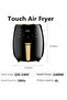 Digital Air Fryer for Healthy Oil-Free Cooking - Multi-Use 2400W One Touch Digital Air Fryer for Dee - 5