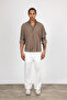 Comfortable Fit Basic Shirt Ag-Y19726Lns - 5