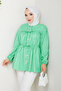 Women's Drawstring Tie Detailed Shirt - 6