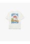 Short Sleeve Crew Neck Cotton Printed Oversize Licensed Spongebob T-Shirt - 2