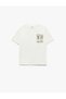 Short Sleeve Crew Neck Cotton Printed Oversize Licensed Spongebob T-Shirt