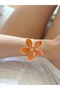 Orange Floral Grace Ring and Bracelet Set - 2