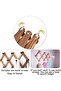 Accordion-Style Expandable Wall Wooden Coat Rack – Versatile Wall-Mounted Hanger with Hooks for Ha - 7