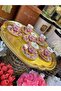 ESTERHOMEDECOR 6-Person Floral Porcelain Coffee Cup Set - 7
