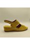 Calina Yellow Genuine Leather Handmade Sandals – Colorful Summer Style