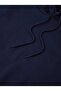 Xxx Tentacion Printed Hooded Pocket Inside Wool Navy Blue Sweatshirt - 4