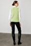 Women's Crew Neck Pocket Top Embroidered Sweater A.E.Green - 4