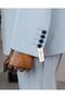 Italian Style Double Breasted Jacket Pants Suit Blue T14388 - 5