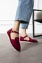 Genuine Suede Ultra Light Belt Detailed Buckle Women's Moccasin – Comfortable and Stylish Casual Shoes - 8