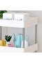 4 Layer Kitchen Storage Trolley Rack with Caster Wheels Plastic Kitchen Cabinet - 5
