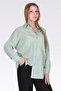 Women's Casual Loose Long Sleeve Shirt - 3