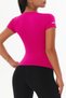 Women's Breathable High Stretch Short Sleeve, Motivational Design T-Shirt for Yoga Fitness and Running - 3