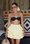 Mykonos Ruffled Yellow Skirt