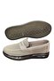 Transparent Sole Textile Beige Men's Shoes - 5