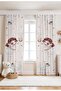 Musician Fairy Patterned Children's Baby Room Background Curtain (Single Wing Pricing) - 2