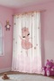 Golden Dress Ballerina Patterned Children's Baby Room Background Curtain (Single Wing Pricing) - 4