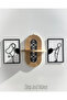 Hearted Couples Table Centerpiece Patterned Wall Shelf - 2