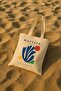Matisse Patterned 100% Cotton Canvas Tote Shopping Bag – 35X40 cm – Tote Shoulder Bag - 4