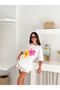 100% Cotton Printed Women's T-Shirt – Colorful Summer Themed Patterns - 2