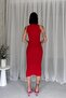 Midi Length Slit Camisole Pencil Dress - 8