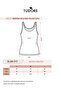 Women's Slim Fit Slim Fit U Neck Modal Fabric Brown Body Undershirt - 6