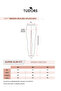 Women's Super Slim Elastic Waist Interlock Standard Size Normal Waist Navy Blue Tights - 6