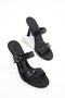 Black Women's Classic Heeled Shoes 20767 - 3
