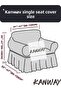 Bürümcük Sofa Sofa Bed Cover Sofa Cover Single Bürümcük Single - 2