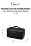 Thickened Pu Makeup Bag Large Capacity Waterproof Travel Leather Organizer Handbag - 2
