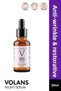 Volans Night Skin Serum Vegan Anti-Wrinkle Repair Nourishing 30ml (1% RETINOL - PEPTIDES)