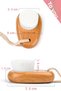 Facial and Skin Care Cleansing Brush – Ultra Soft Silk Bristles, Anti-Blackhead, Natural Wooden Handle - 8