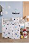 Baby Duvet Cover Set, Liquid Proof Mattresses, Elastic Sheets, Zippered, 100% Cotton