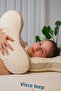 Ergonomic Butterfly Visco Pillow 45X50X15 cm Natural and Elegant - 3
