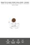 حامل ورق خشبي منقوش من Magic Fix Magic Sticky White Lux WC - 4